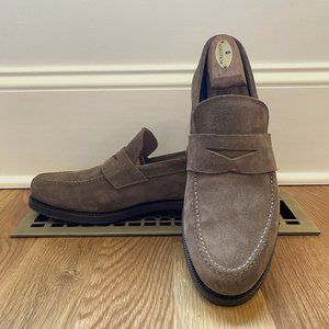 Sid Mashburn Italian Penny Loafer - Tobacco Suede